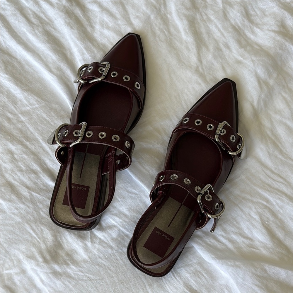 Dolce Vita Burgundy Labell Flats